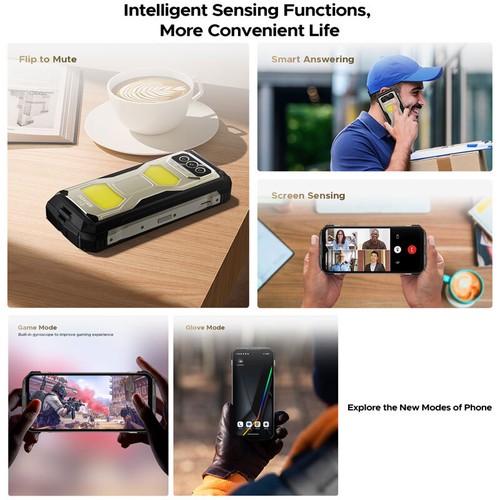 Smartphone DOOGEE V Max S 5G Resistente Android Móvil Camping Luz 256GB Desbloqueado - Imagen 16 de 24