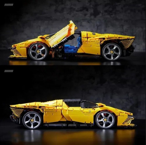 High-Tech Super Sport Car Model 3778Pcs S.P.3 Building Blocks Bricks MOC 1/8 - Picture 52 of 57