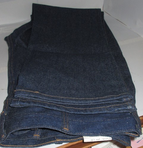 Jeans vintage pesanti gamba dritta Wrangler Rustler taglia 44 x 33 nuovi denim nc - Foto 6 di 12