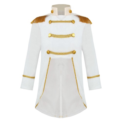Baby Jungen Uniform Cosplay Prinz Kostüm Faschingskostüme Jacke Vintage Mantel - Bild 5 von 34