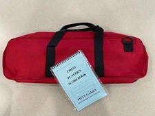 Deluxe Chess Tournament Padded Bag RED Holds Pieces Clocks Vinyl Board NEW!