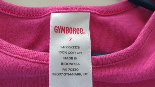 GYMBOREE Pink Turtle Sz 7 & Pink Snail Sz 8 & JUSTICE Red Sz 8 Green Shorts Sz 7 - Picture 3 of 9