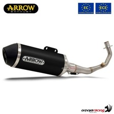 Auspuffanlage Arrow Urban genehmigt dark fur Vespa GTS300 2021-2023