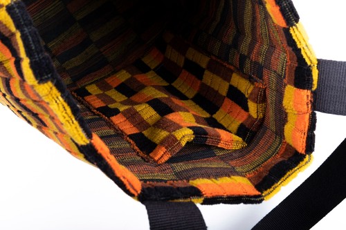 London Underground and London Bus (Misha Black) District Line Moquette Tote Bag - Bild 3 von 5