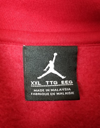JORDAN XI RETRO 11 WIN LIKE 96 SUDADERA CON CAPUCHA + JUEGO DE PANTALONES ROJO (TALLA 2XL / 3XL) - Imagen 8 de 23