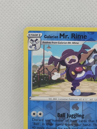 Pokemon - Galarian MR RIME - 035/163 - Reverse Holo Rare - Battle Styles - NM/M - Picture 2 of 6