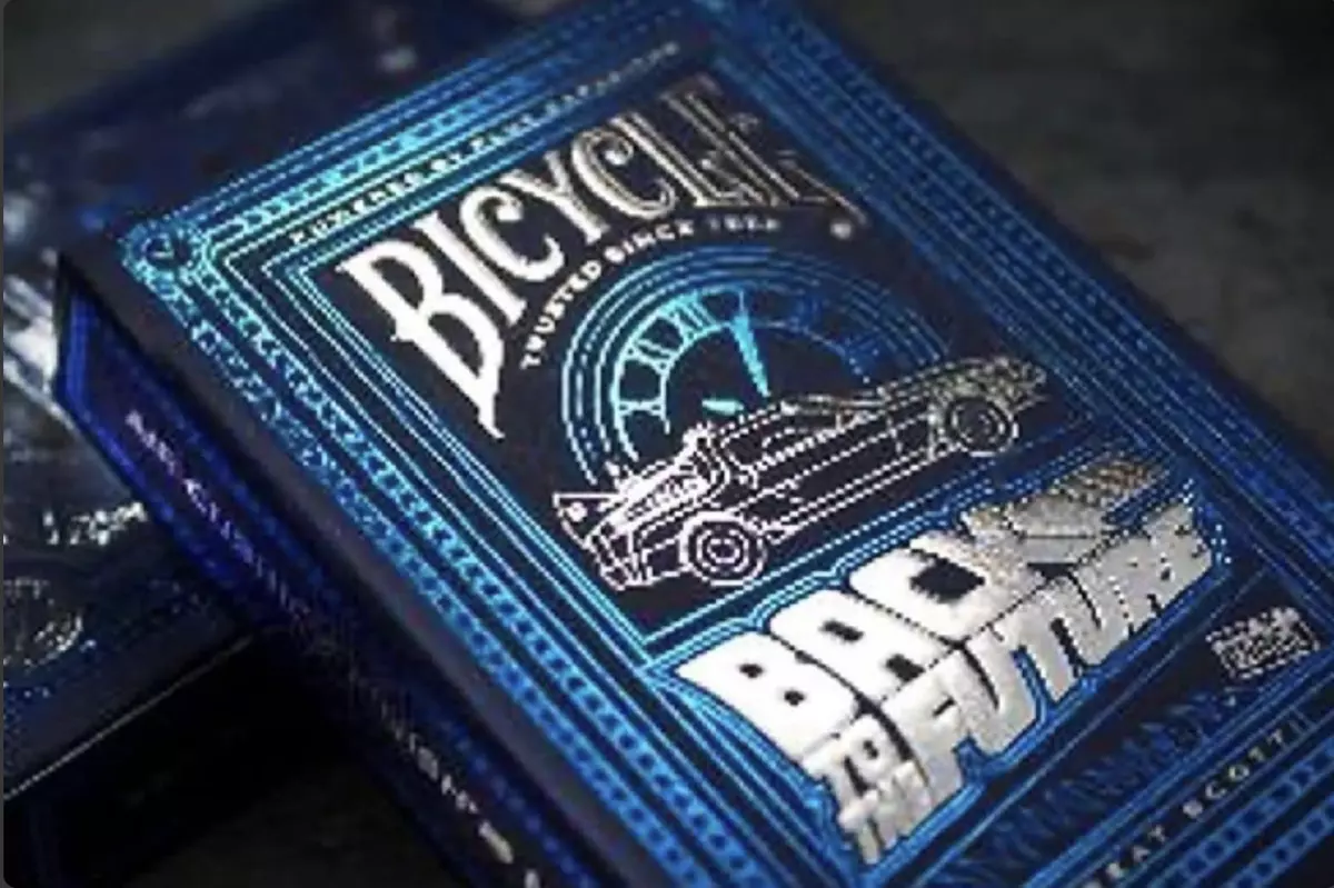 Bicycle Back To The Future Playing Cards