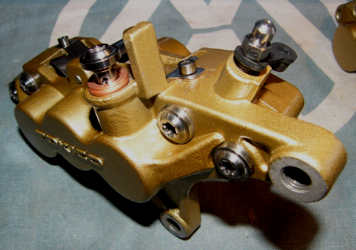 TITANIUM upgrade Suzuki Hayabusa 6 piston calipers Kawasaki Zx7r Zx9r pot RACE - Picture 3 of 16