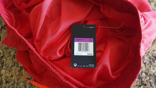 Pantalones cortos para hombre Nike baúl rojo y naranja talla XXL NUEVOS CON ETIQUETAS AL POR MENOR $58 - Imagen 4 de 5