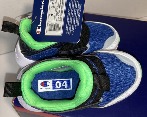 Champion C Pace Gameness Mid Top Toddler Slip On Shoes - Brand New - Choice - Picture 12 of 20