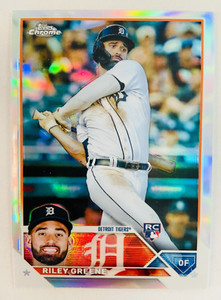 2023 Topps Chrome RILEY GREENE Base Refractor Rookie Card #182 RC