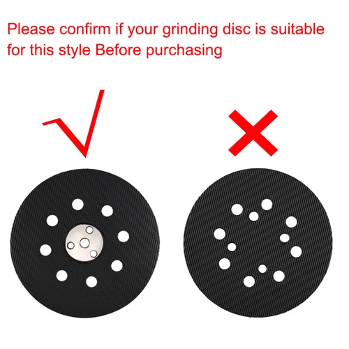 Klett-Schleifteller für Bosch 125 mm, PEX 12 A / AE, PEX 400 A / AE, PEX 125 A-1 - Bild 2 von 12