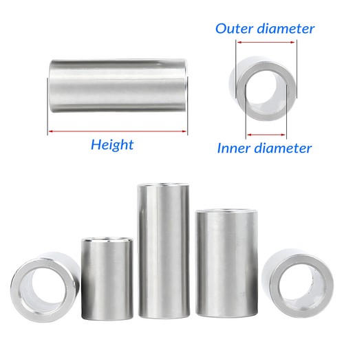 M2.1 - M2.6 - M3.2 Stainless Steel Spacer - Standoff Collar Stand off Spacers - Picture 2 of 6