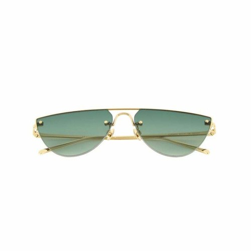 SPEKTRE CORSARO CR01CFT DAMEN SONNENBRILLE METALL GOLD MIT GRÜNER LINSE - Bild 3 von 4