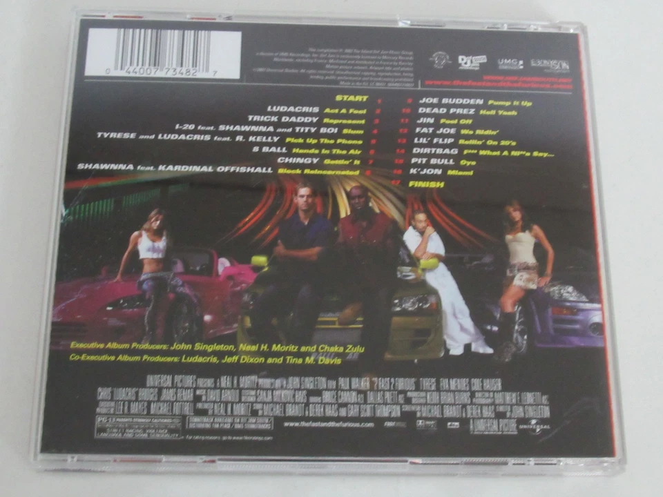2 FAST 2 FURIOUS/SOUNDTRACK/VARIOUS(DEF JAM 0044007734827) CD ALBUM - Bild 3 von 3