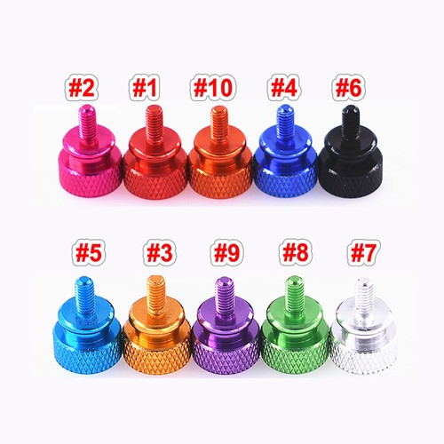 M3 Rändelschraube Alu Handgriff Knopf Schraube Rändelschraube für PC Gehäuse Kamera Zum Selbermachen - Bild 2 von 6