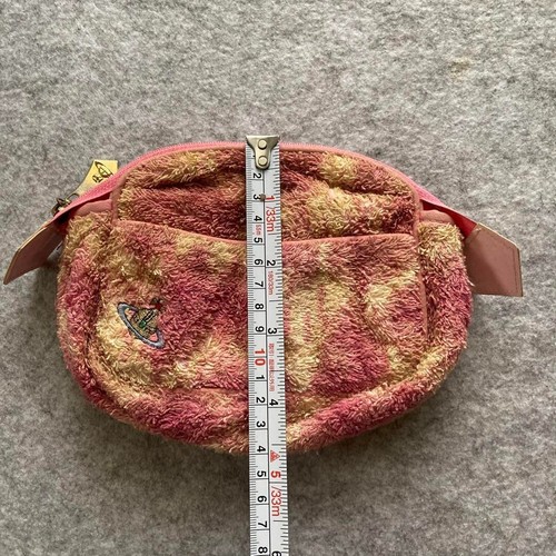 Vivienne Westwood Bolsa Rosa Leopardo Estampado Pila Tela Sin Accesorios - Imagen 9 de 9