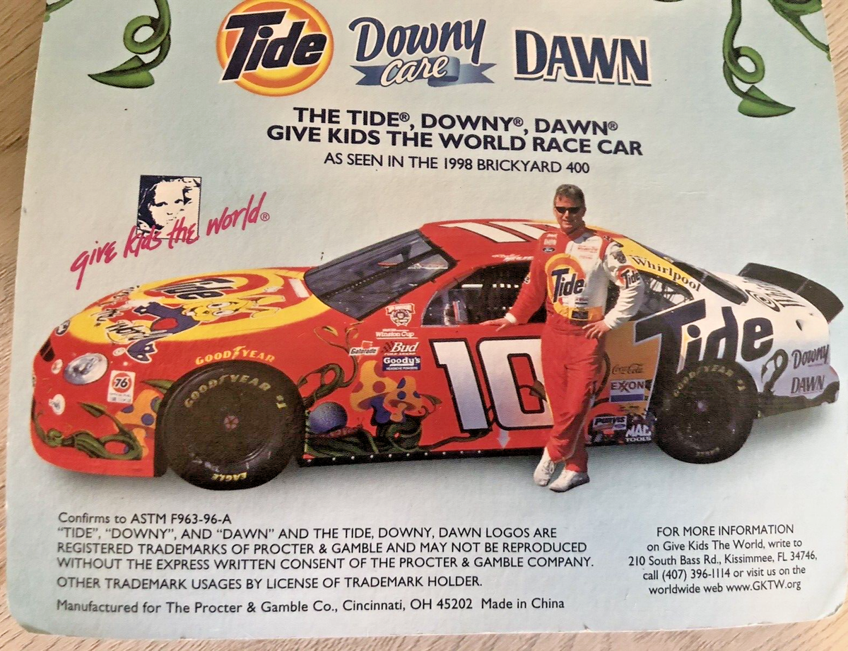 Vintage 1998 Collector's Edition #10 Tide Nascar Race Car NEW
