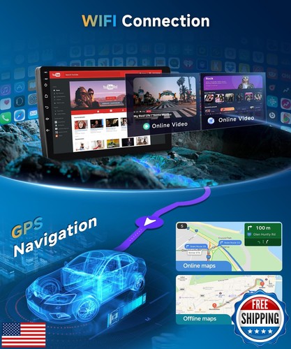 HiFi für Honda CRV 2007-2011 Android12 Autoradio Stereo, Wireless Apple Carpl - Bild 4 von 5