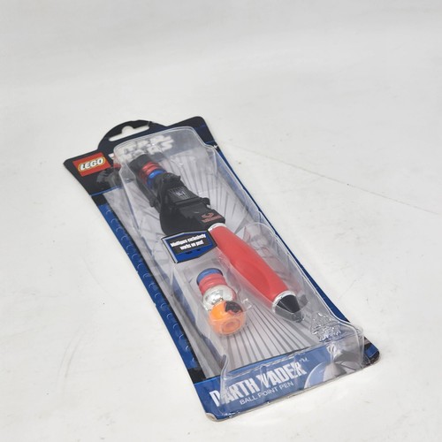 LEGO Star Wars Darth Vader Minifigure Pen Clone Wars Line Brand New Sealed 2011 - Picture 7 of 10