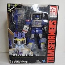 New Transformers  Generations Titans Return Soundwave and Soundblaster rare