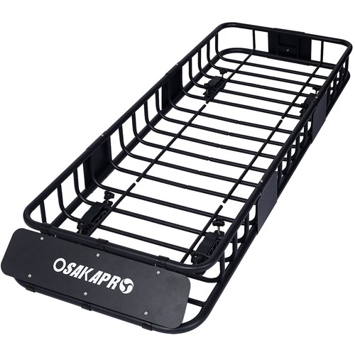 For Ford Rooftop Cross Rack Cargo Carrier Basket Luggage Holder 64" x 22" x 6" - Foto 2 di 14