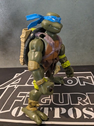 Leonardo 2005 Paleo Patrol LEO Teenage Mutant Ninja Turtles Actionfigur TMNT - Bild 3 von 7