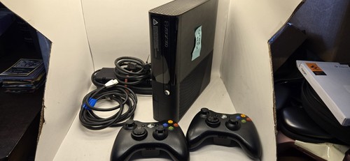 Xbox 360 E Black Console Bundle Model 1538 Corona XCPU - New Thermal Paste - Picture 1 of 22