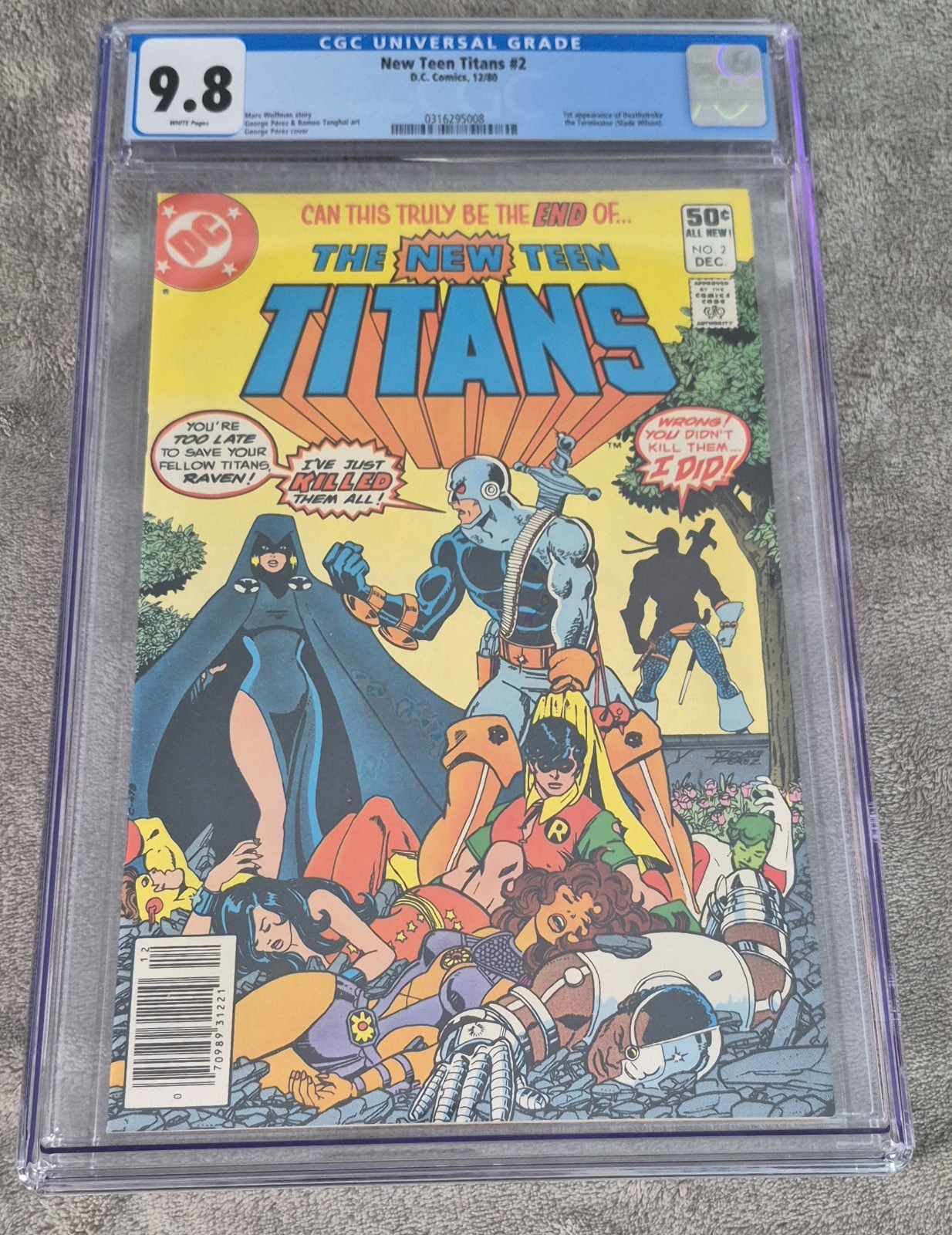 The New Teen Titans #2 (Newsstand Edition) Value - GoCollect