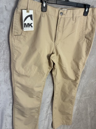 MOUNTAIN KHAKIS Broadway Fit 38x32 passt 37 Hose Jackson Hole hellbraun Chino Popeline - Bild 6 von 14