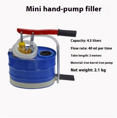 Manueller Öleinfüllstutzen Handdruckpumpe Pumpmaschine Getriebeölfüllpumpen - Bild 7 von 22