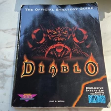 Diablo The Official Strategy Guide 1997 John K. Waters PC Secrets PRIMA