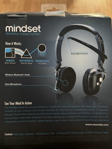 NeuroSky Mindset 2010 - Vintage - Sealed - Please Read - Photo 7/14