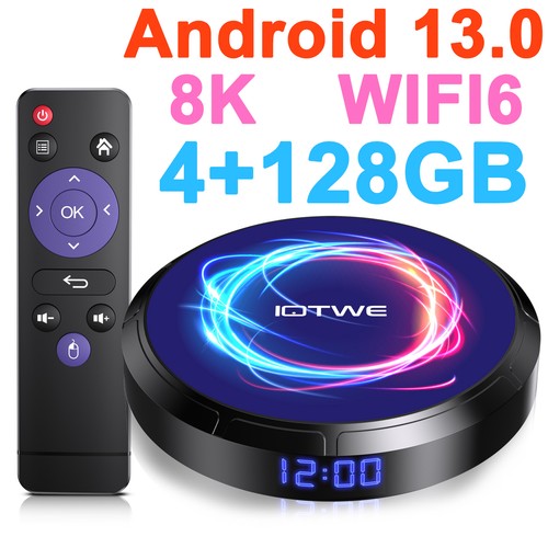 IOTWE Android14 Smart TV BOX 4+32/64/128G 1000M Mediaplayer Octa Core WIFI6 USB - Bild 35 von 35