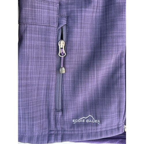 Eddie Bauer Jacket Womens Small Purple Ebtek Soft Shell EB533 - Picture 2 of 12