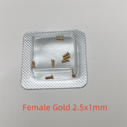 8 PIEZAS 2.5x1mm/3x1mm Tornillos de Cubierta Trasera para Reloj - Imagen 13 de 14