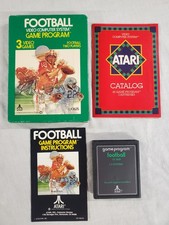 Football (Atari 2600, 1978) CIB Complete In Box CIB Tested (B)