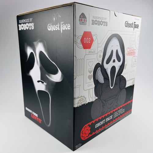 Ghost Face Handmade By Robots 12” 002 Collectible Vinyl Figure Knit Series New - Picture 10 of 14