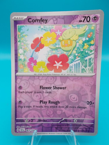 STELLAR CROWN Pokémon TCG 1 - 142 PICK YOUR OWN REVERSE HOLOS 3+ FREE SHIP LP/NM - Picture 62 of 127
