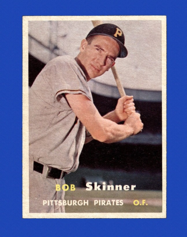 1957 Topps Set-Break #209 Bob Skinner NM-MT OR BETTER *GMCARDS*