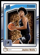 2024-25 Donruss Jaylen Wells Rookie Memphis Grizzlies #245