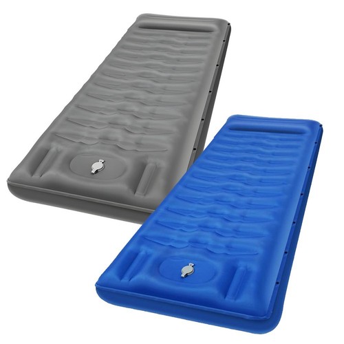 Multi Use Inflatable Sleeping Pad with Foot Pump for Hiking Adventures - Picture 9 of 24