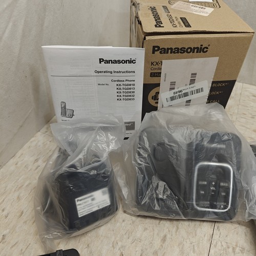 Panasonic KX-TGD832 Metallic Black Cordless Digital Answering System - Zdjęcie 4 z 4