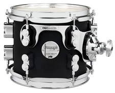 PDP Concept Maple 7x8 Suspended Tom Satin Black Finish Ply with Chrome Hardware