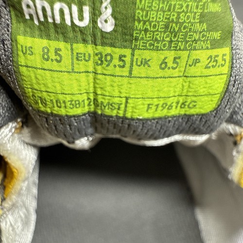 Scarpe da trekking impermeabili Ahnu Calaveras W 8,5 pelle gialla cinch tie Vibram - Foto 15 di 15