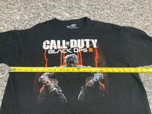 Call Of Duty Black Ops 3 Black XL Shortsleeved Shirt 2015 - Picture 4 of 6