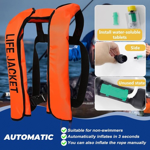 33G Co2 Kartuschenzylinder für Schwimmweste, Zubehör C02 PFD 2er Pack  - Bild 7 von 7