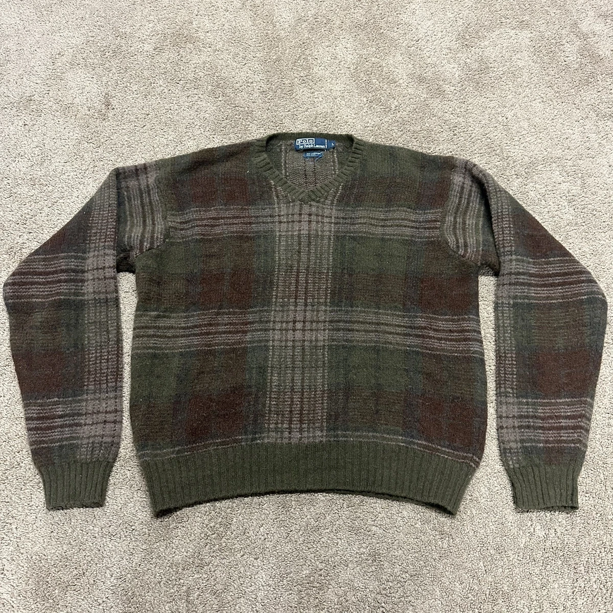 Polo Ralph Lauren Lambswool Original Vintage Sweaters for Men | eBay