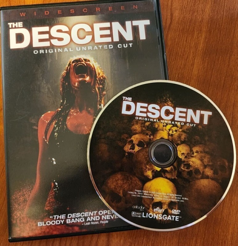 THE DESCENT (Original unrated cut 2005) dvd- WIDESCREEN