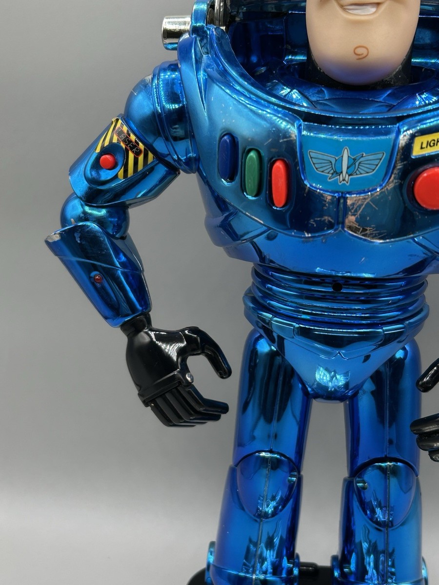 Toy Story Stealth Buzz Lightyear room guard Chrome Blue